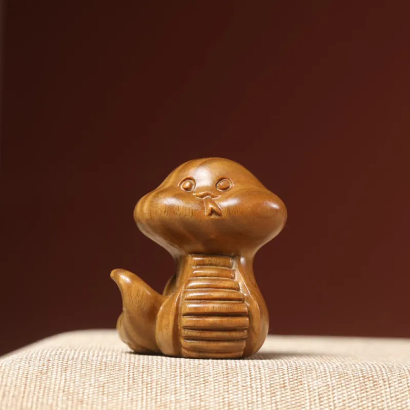 Finger Carpenter Green Sandalwood Wooden Ornaments Unisex-1