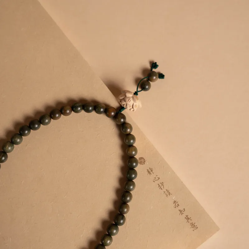 Finger Carpenter Green Sandalwood Bracelets Unisex-5
