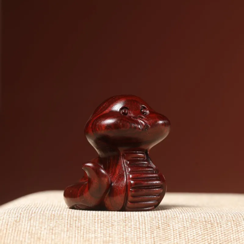 Finger Carpenter Green Sandalwood Wooden Ornaments Unisex-9