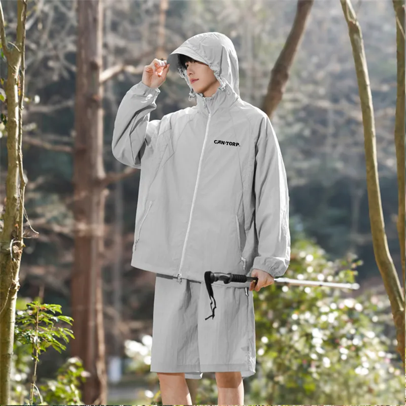 CAN·TORP Super Light Breathable UV Protection Cooling Sun Protection Clothing Unisex-7