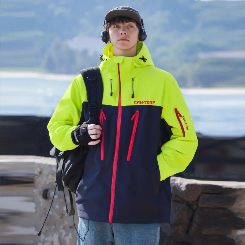 CAN·TORP Mountain Versatile Waterproof, Windproof, And Abrasion Resistant Windbreaker Jacket Unisex-9