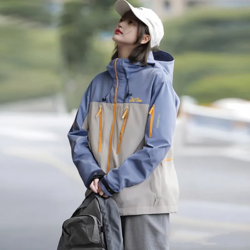 CAN·TORP Mountain Versatile Waterproof, Windproof, And Abrasion Resistant Windbreaker Jacket Unisex-2
