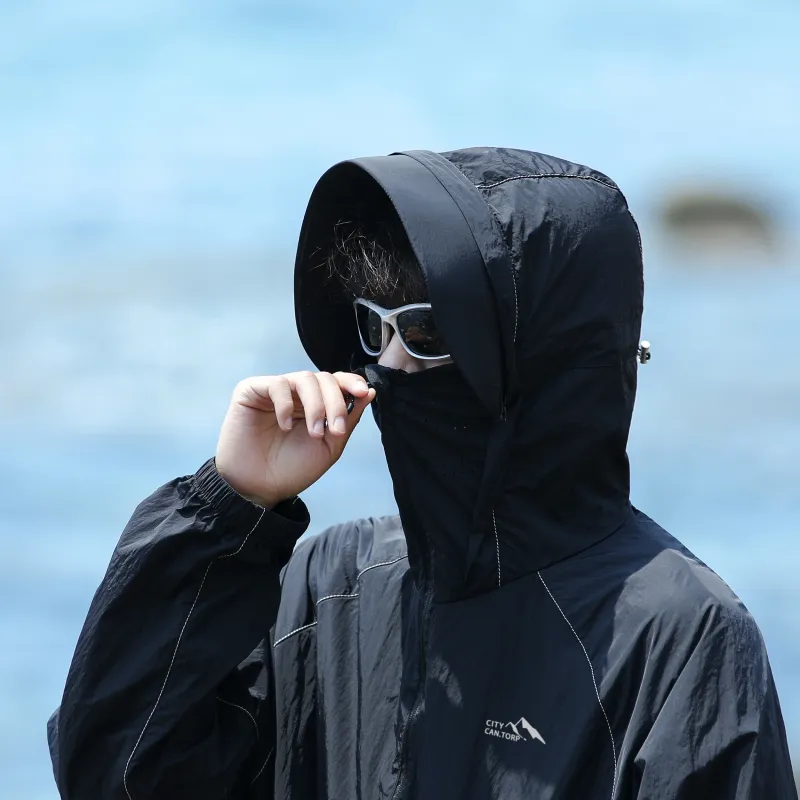 CAN·TORP Super Light Breathable UV Protection Cooling Sun Protection Clothing Unisex-3