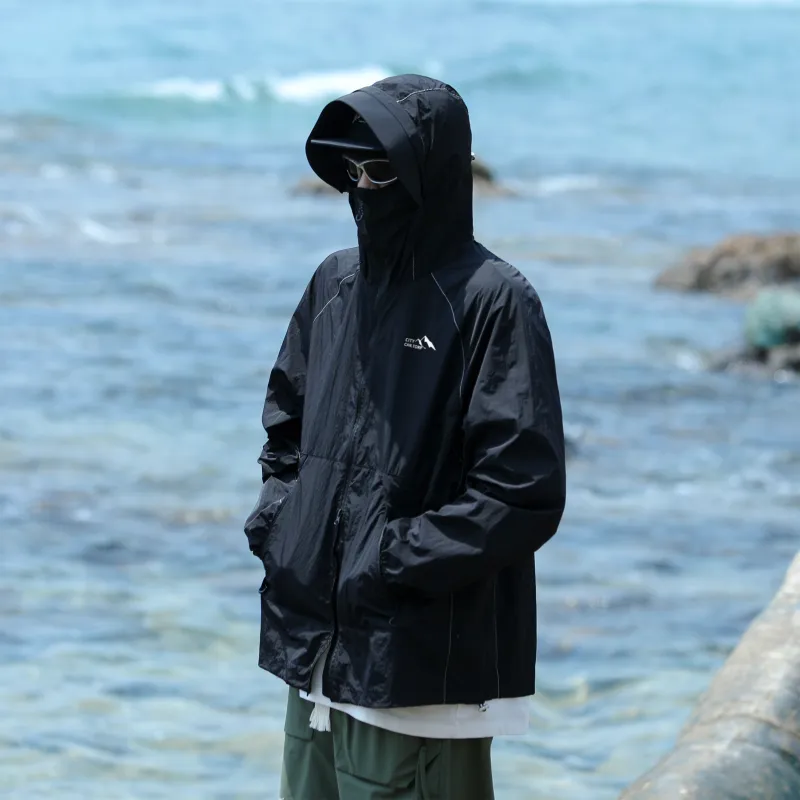 CAN·TORP Super Light Breathable UV Protection Cooling Sun Protection Clothing Unisex-2