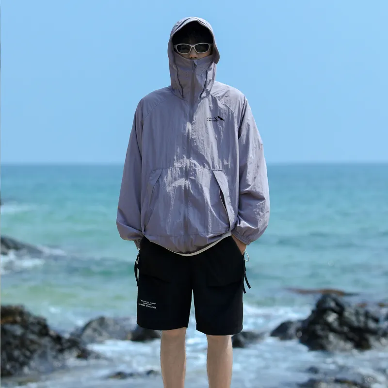 CAN·TORP Super Light Breathable UV Protection Cooling Sun Protection Clothing Unisex-9