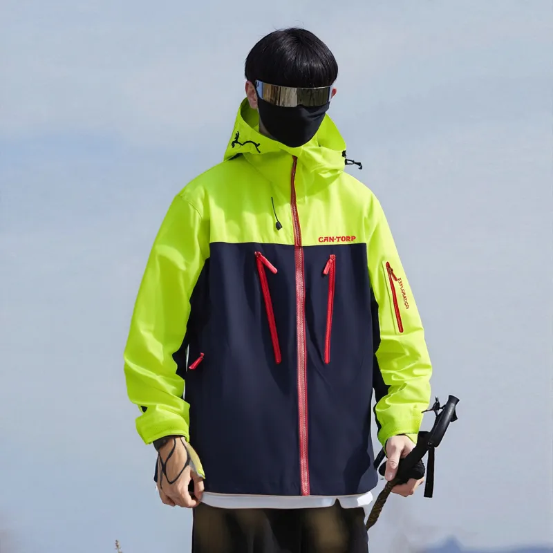 CAN·TORP Mountain Versatile Waterproof, Windproof, And Abrasion Resistant Windbreaker Jacket Unisex-7