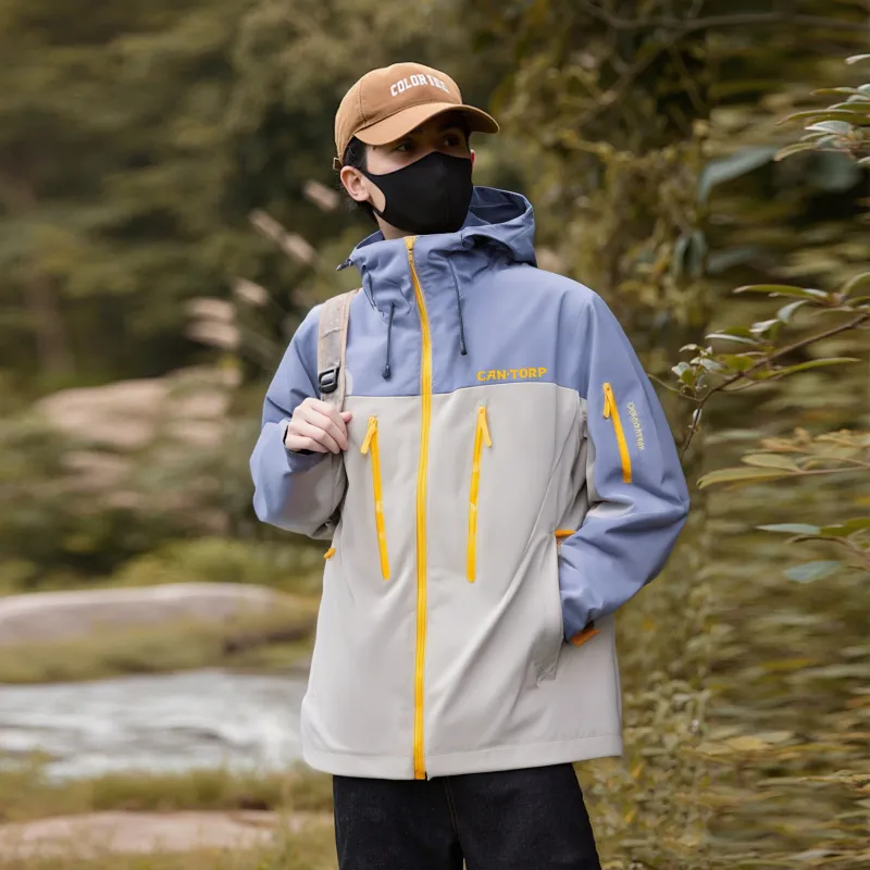 CAN·TORP Mountain Versatile Waterproof, Windproof, And Abrasion Resistant Windbreaker Jacket Unisex-1