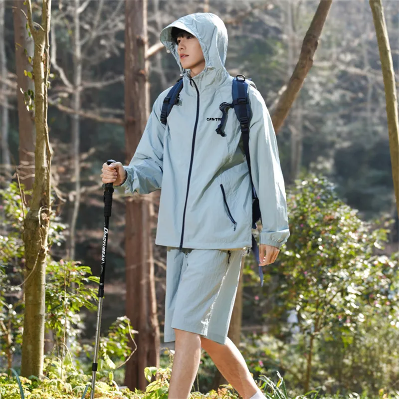CAN·TORP Super Light Breathable UV Protection Cooling Sun Protection Clothing Unisex-15