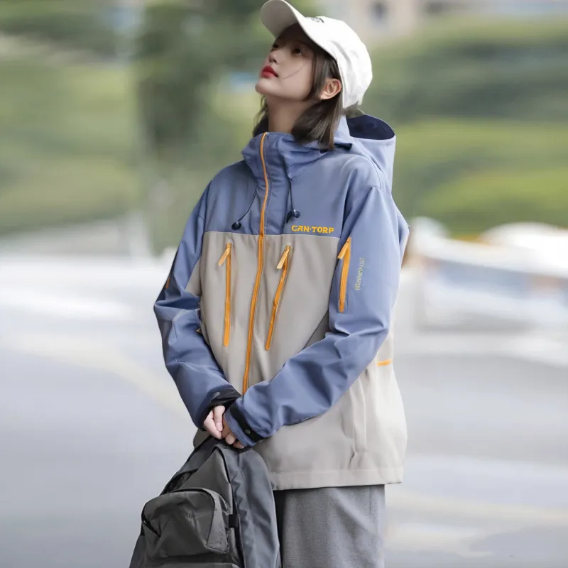 CAN·TORP Mountain Versatile Waterproof, Windproof, And Abrasion Resistant Windbreaker Jacket Unisex-2