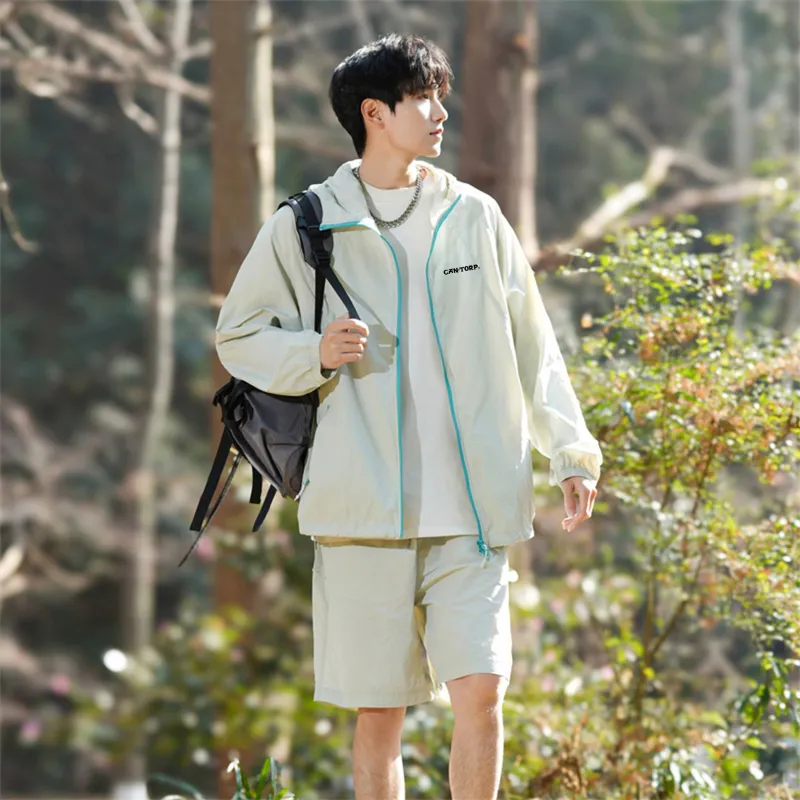 CAN·TORP Super Light Breathable UV Protection Cooling Sun Protection Clothing Unisex-21