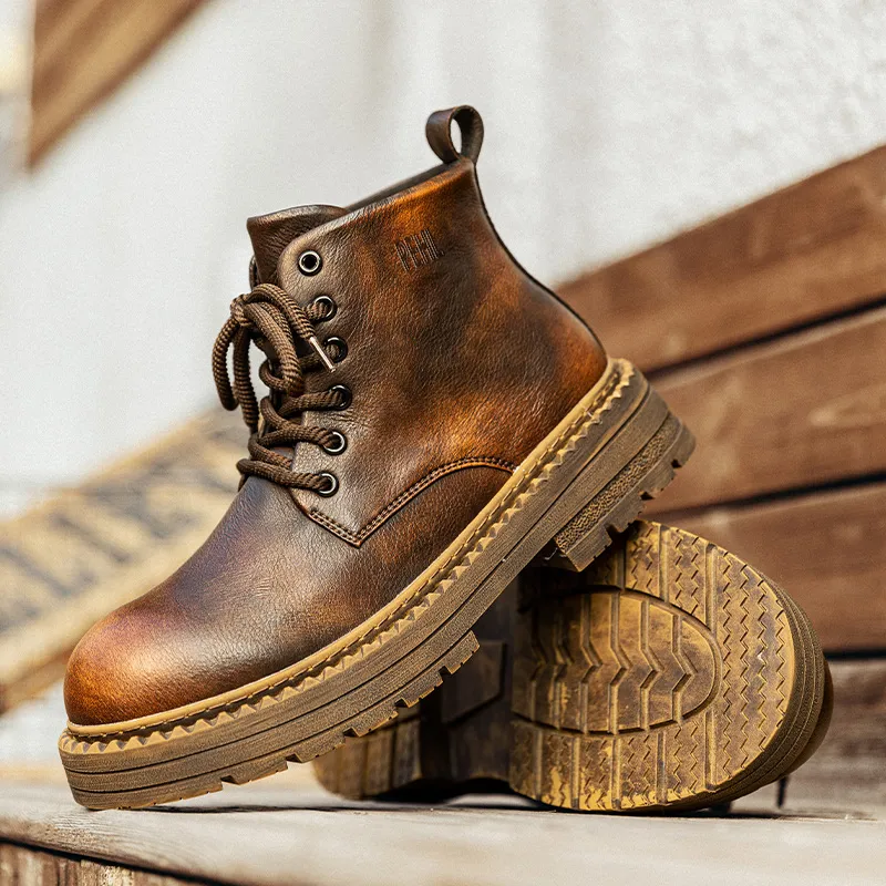 PEHL Short Martin Boot 3cm Men's-12