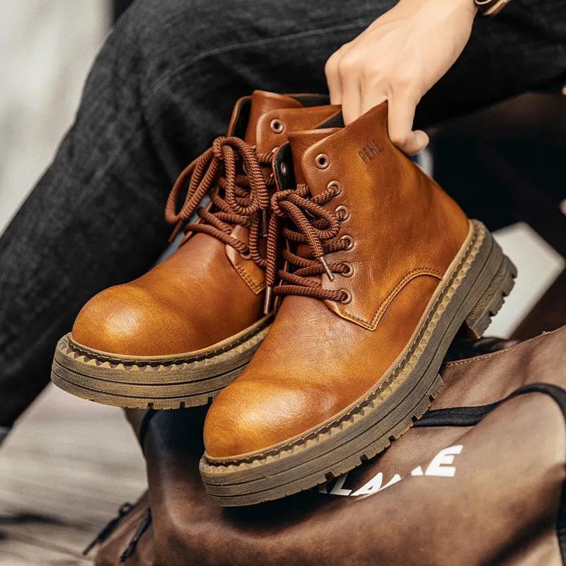 PEHL Short Martin Boot 3cm Men's-3