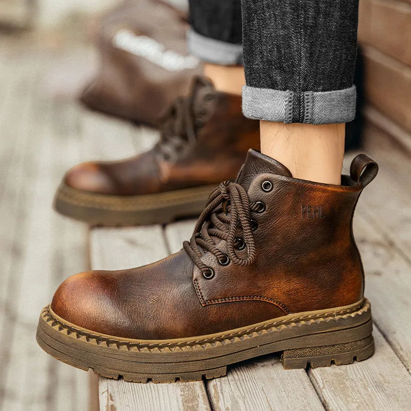 PEHL Short Martin Boot 3cm Men's-13
