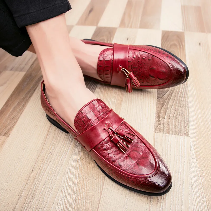 PEHL Loafers Men Black/Red-9