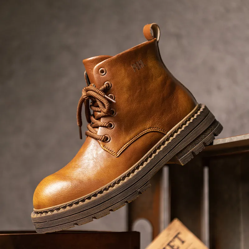 PEHL Short Martin Boot 3cm Men's-2
