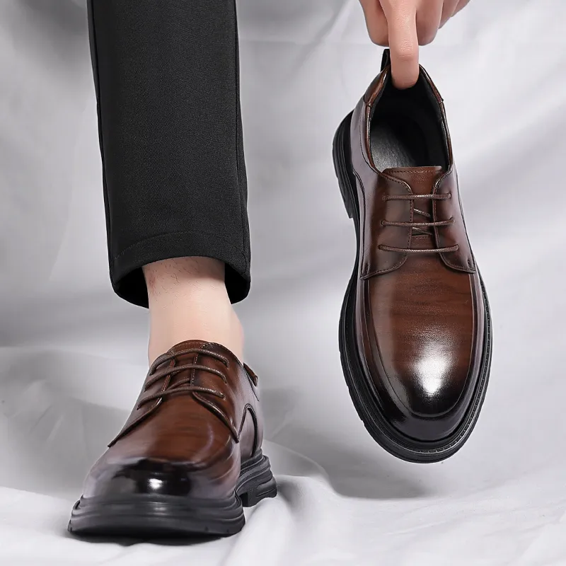 PEHL Dress Shoes Men Low Top-9