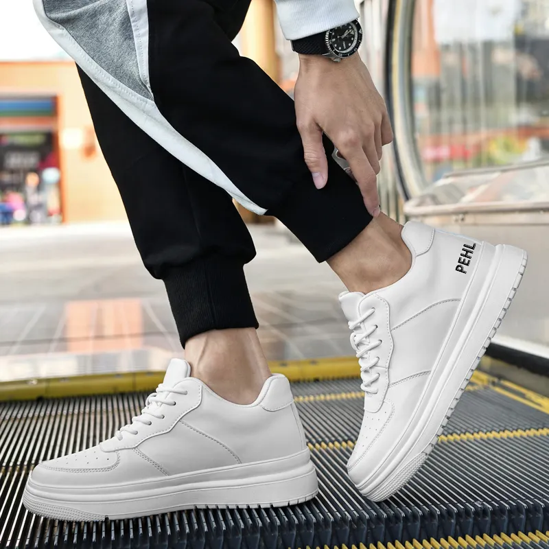 PEHL Full-Coverage Warm Slip-Resistant Water-Resistant Cushioning Low-Top Skateboard Shoes Men's-4