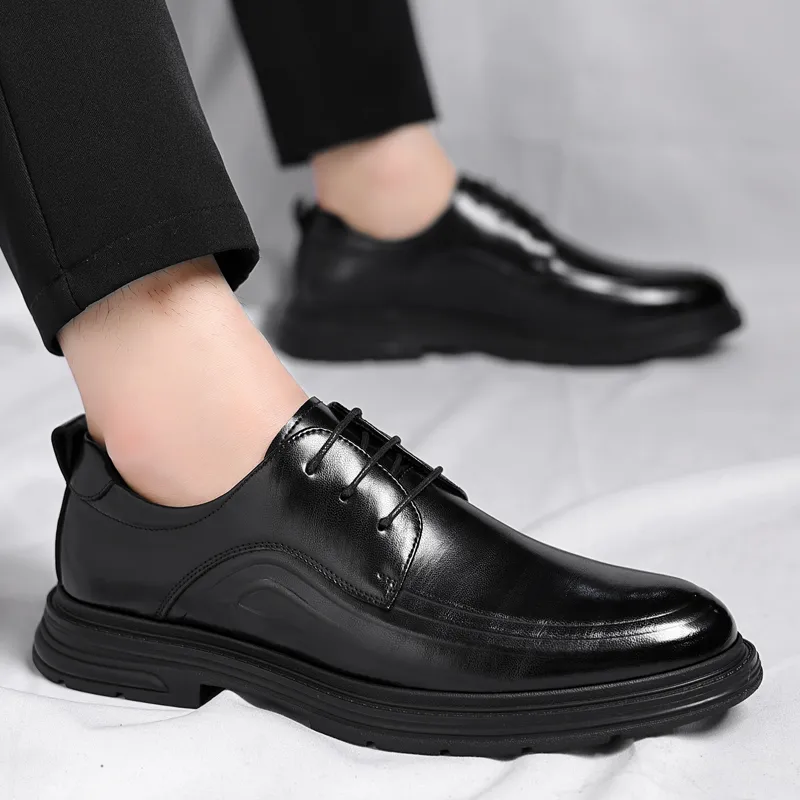 PEHL Dress Shoes Men Low Top-4