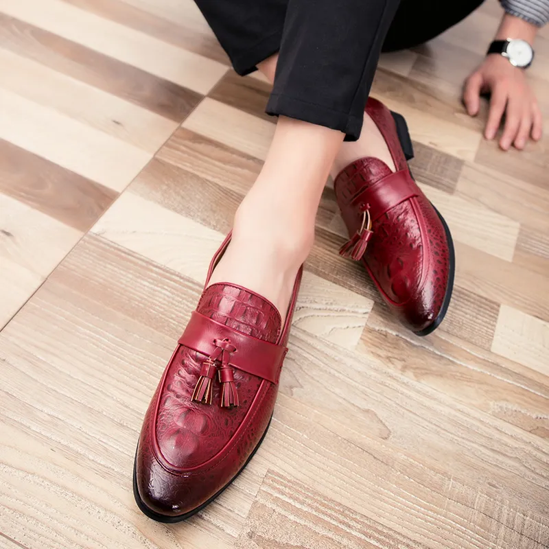 PEHL Loafers Men Black/Red-6