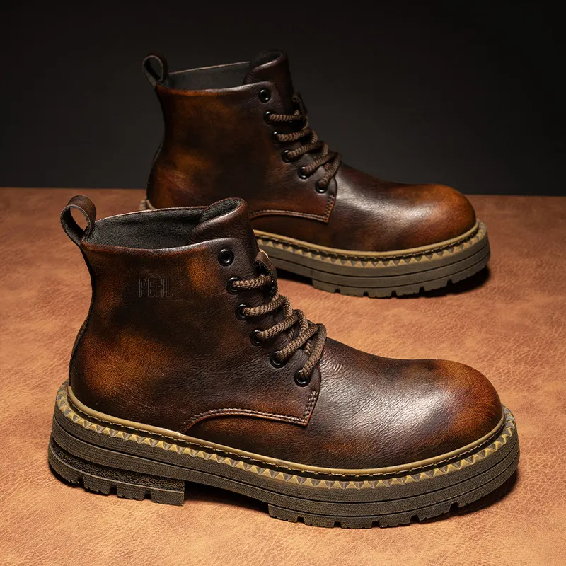PEHL Short Martin Boot 3cm Men's-11