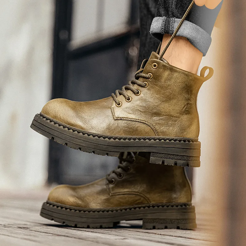 PEHL Short Martin Boot 3cm Men's-8