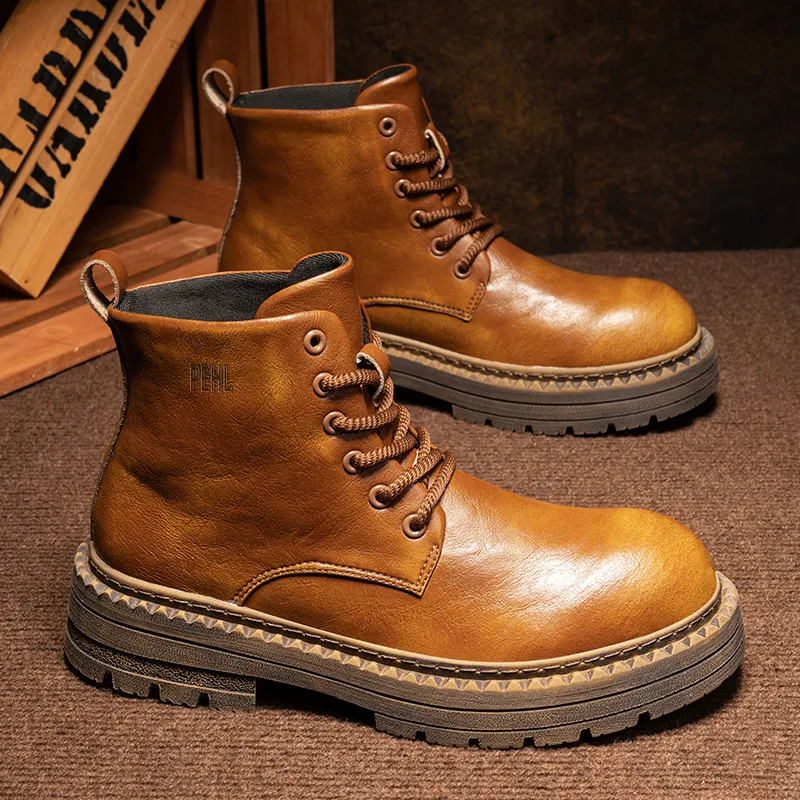 PEHL Short Martin Boot 3cm Men's-1