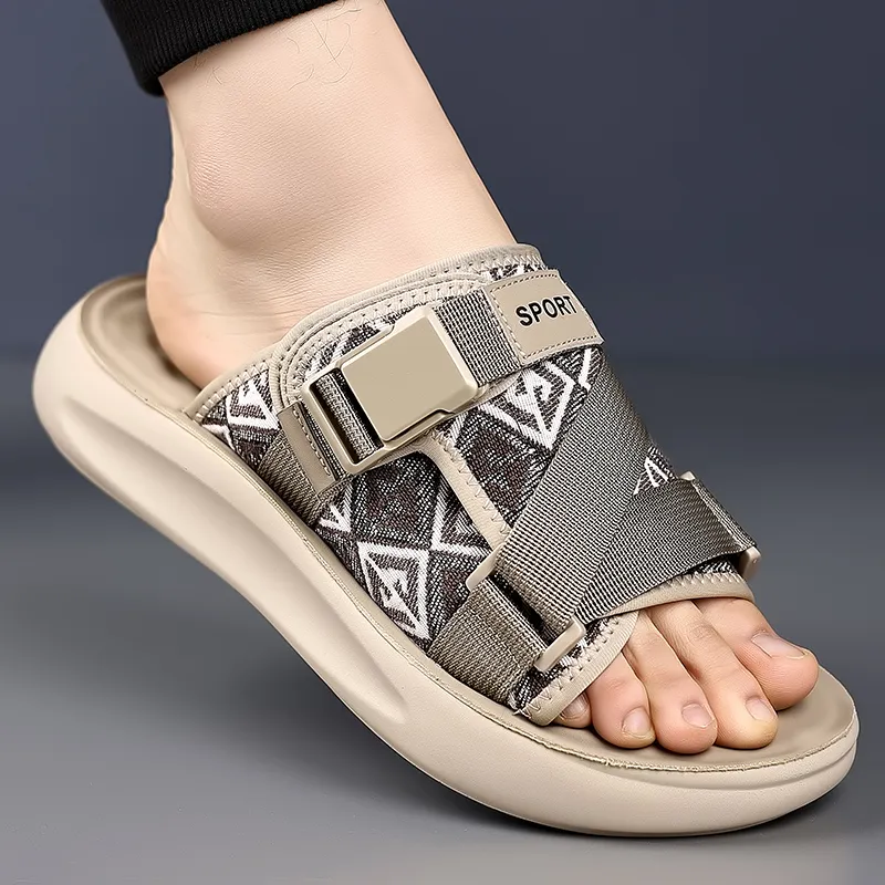PEHL Cut Out Abrasion Resistant Slide Slippers Men's-10