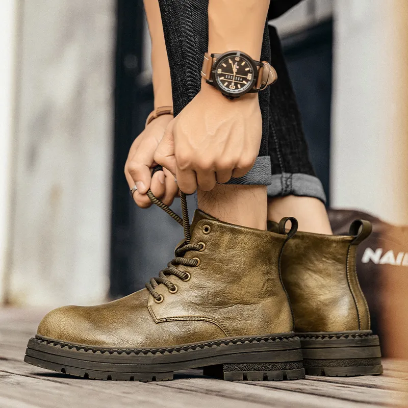 PEHL Short Martin Boot 3cm Men's-7