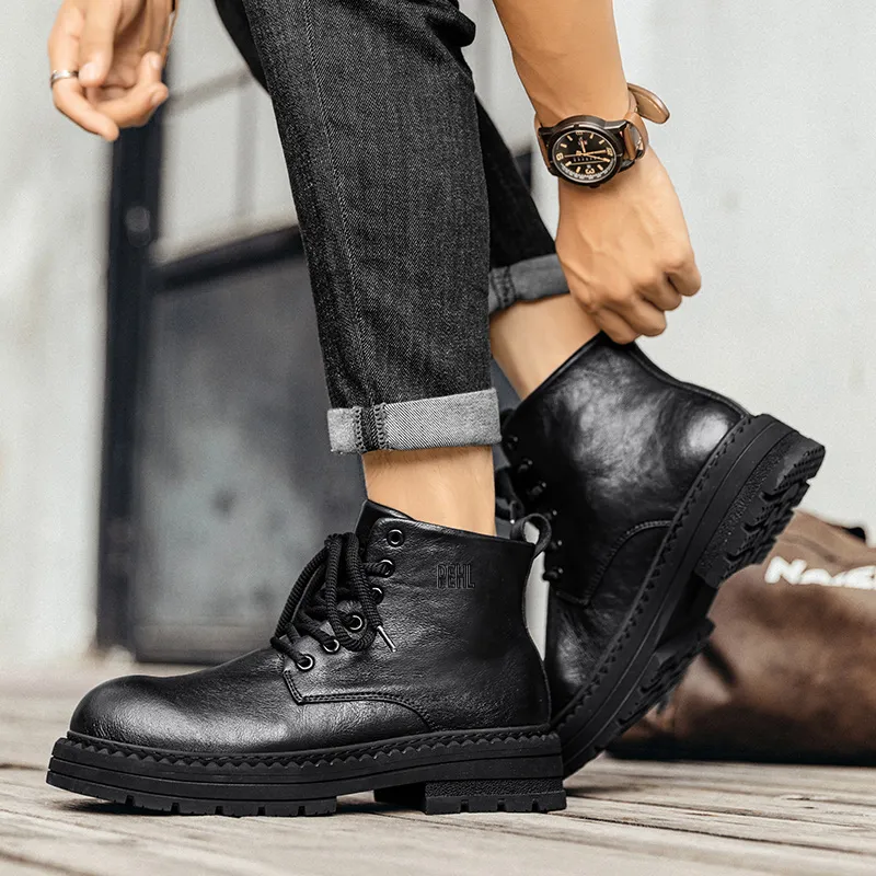PEHL Short Martin Boot 3cm Men's-17