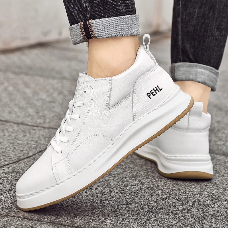 PEHL Coverage Thermal Slip Resistant Waterproof Abrasion Resistant Mid Top Skateboard Shoes Men's-6