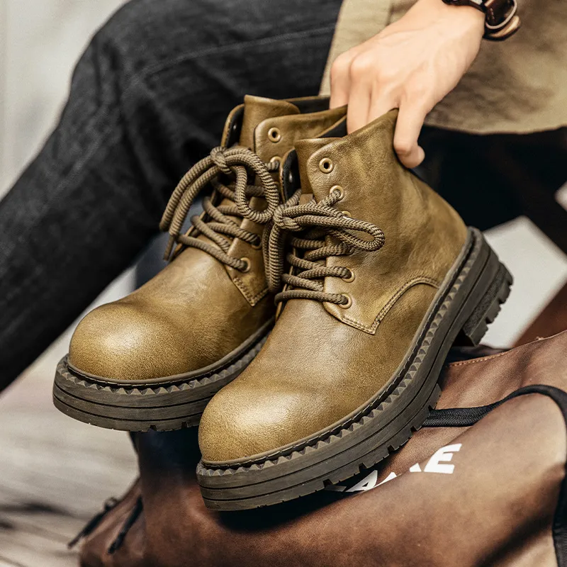 PEHL Short Martin Boot 3cm Men's-9