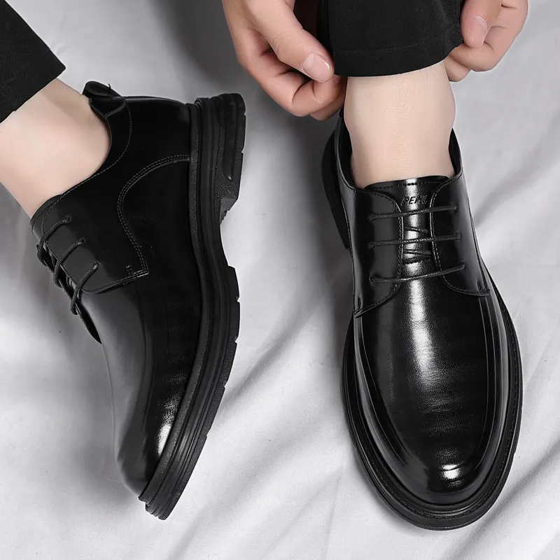 PEHL Dress Shoes Men Low Top-1