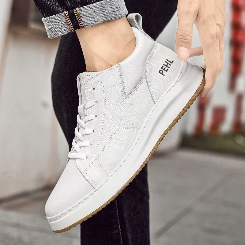 PEHL Coverage Thermal Slip Resistant Waterproof Abrasion Resistant Mid Top Skateboard Shoes Men's-7