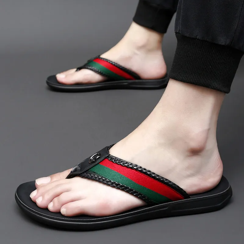 PEHL Composite Sole Flip Flops Men's Black-5