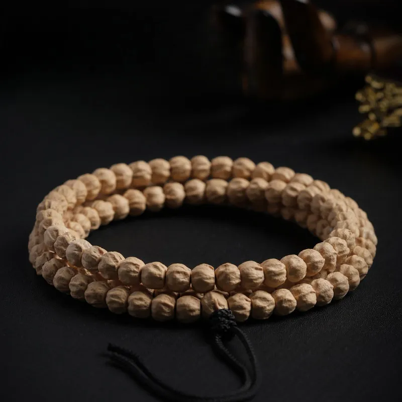 Xifeng Building Cacumen Platycladi Seeds Bracelets Unisex-2