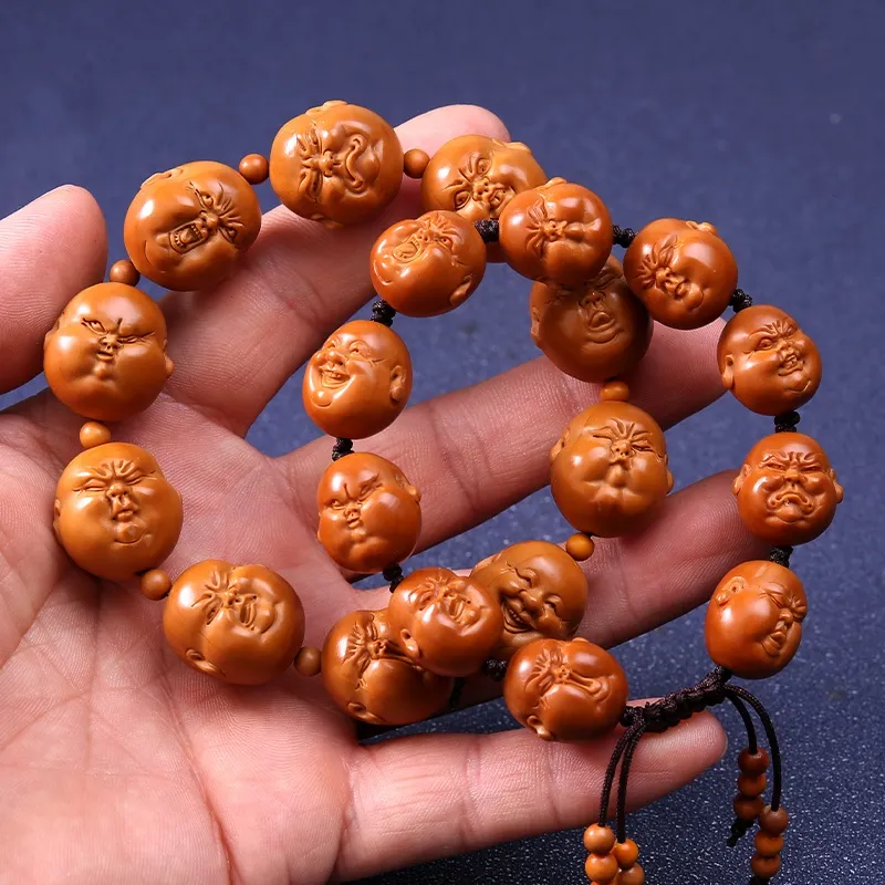 Xifeng Building Olive Pit Bracelets Unisex-4
