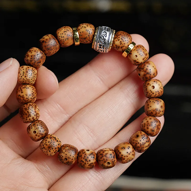 Xifeng Building Star Moon Bodhi Seeds Bracelets Unisex-3