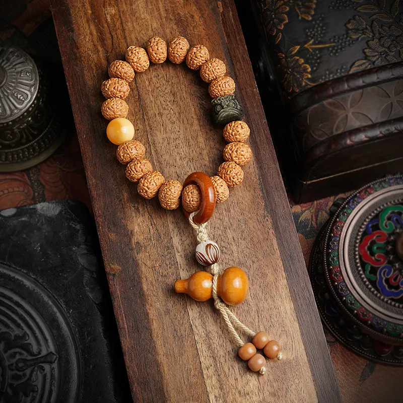 Xifeng Building King Kong Bodhi Seeds Bracelets Unisex-1