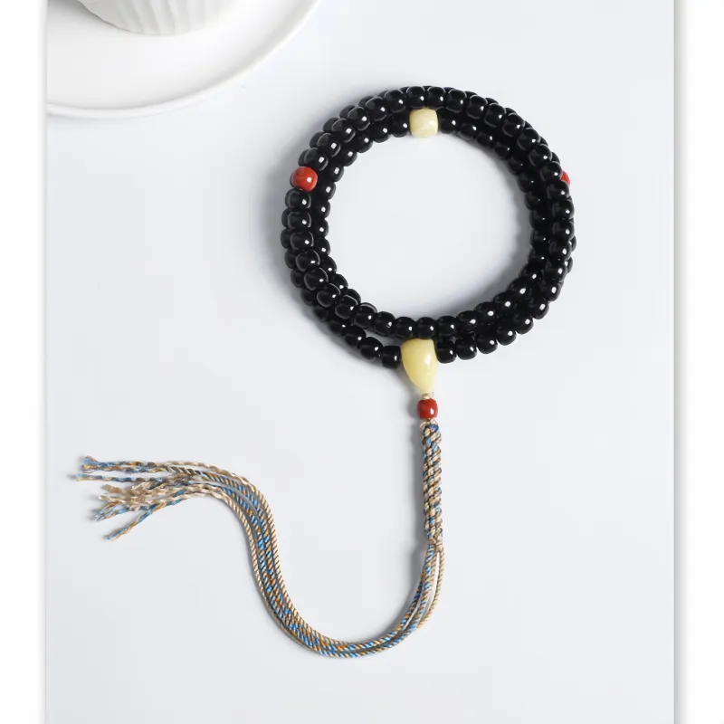 Xifeng Building Coconut Shell Beads Bracelets Unisex-2