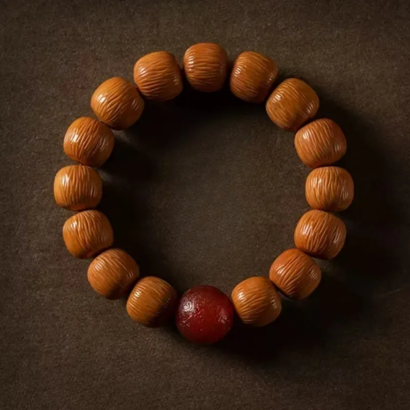 Xifeng Building Monkey Head Walnut Bracelets Unisex-3