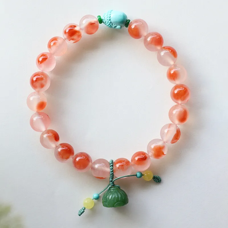 Xifeng Building Southern Red Agate Bracelets Unisex-1