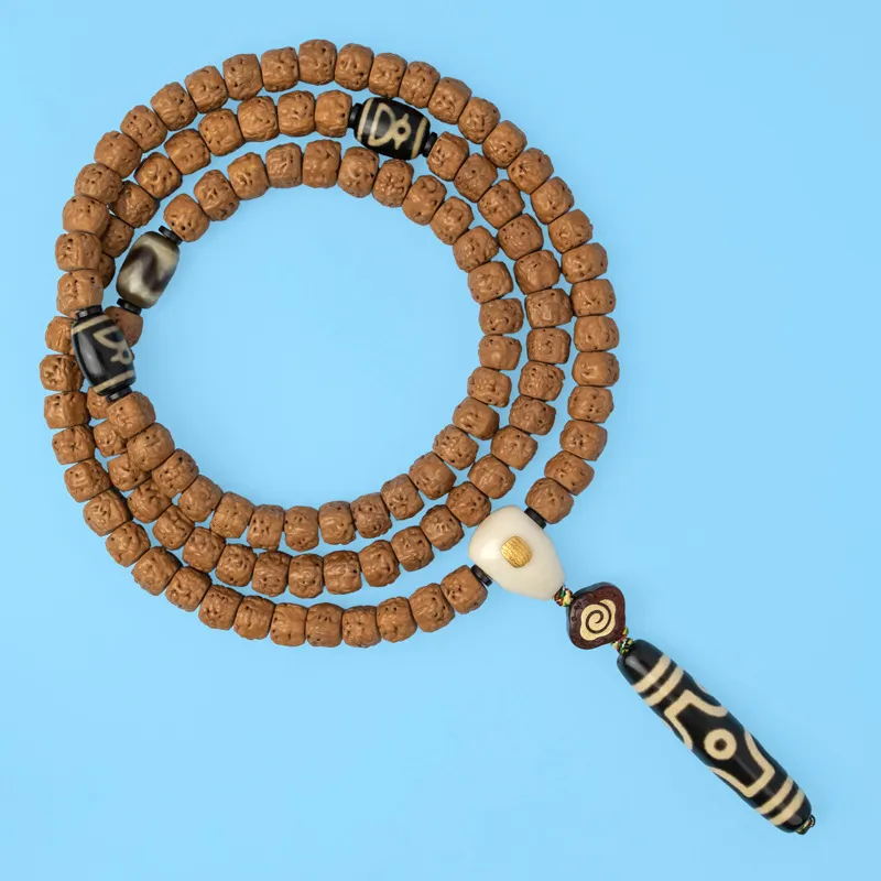 Xifeng Building King Kong Bodhi Seeds Bracelets Unisex-1