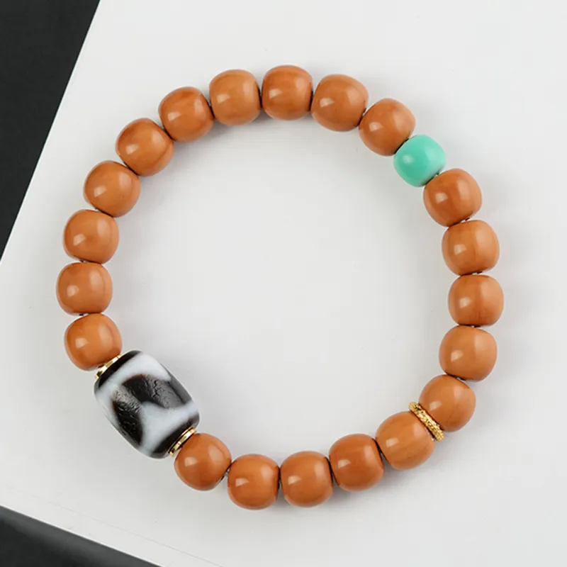Xifeng Building Monkey Head Walnut Bracelets Unisex-2