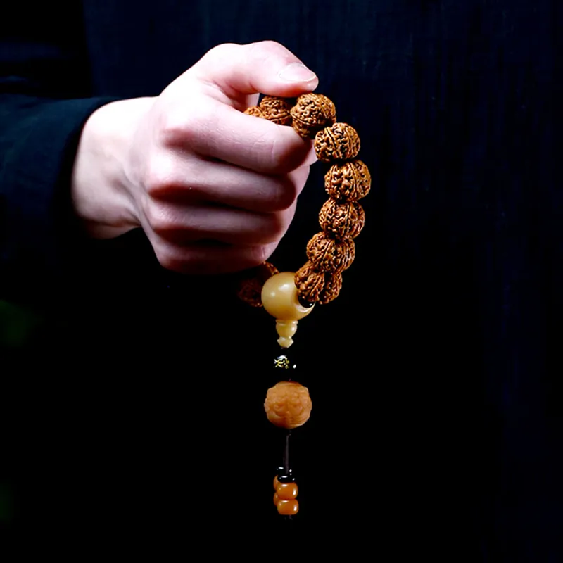 Xifeng Building King Kong Bodhi Seeds Bracelets Unisex-2