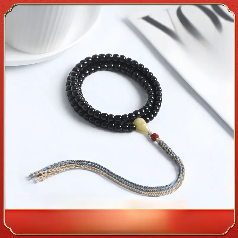 Xifeng Building Coconut Shell Beads Bracelets Unisex-3
