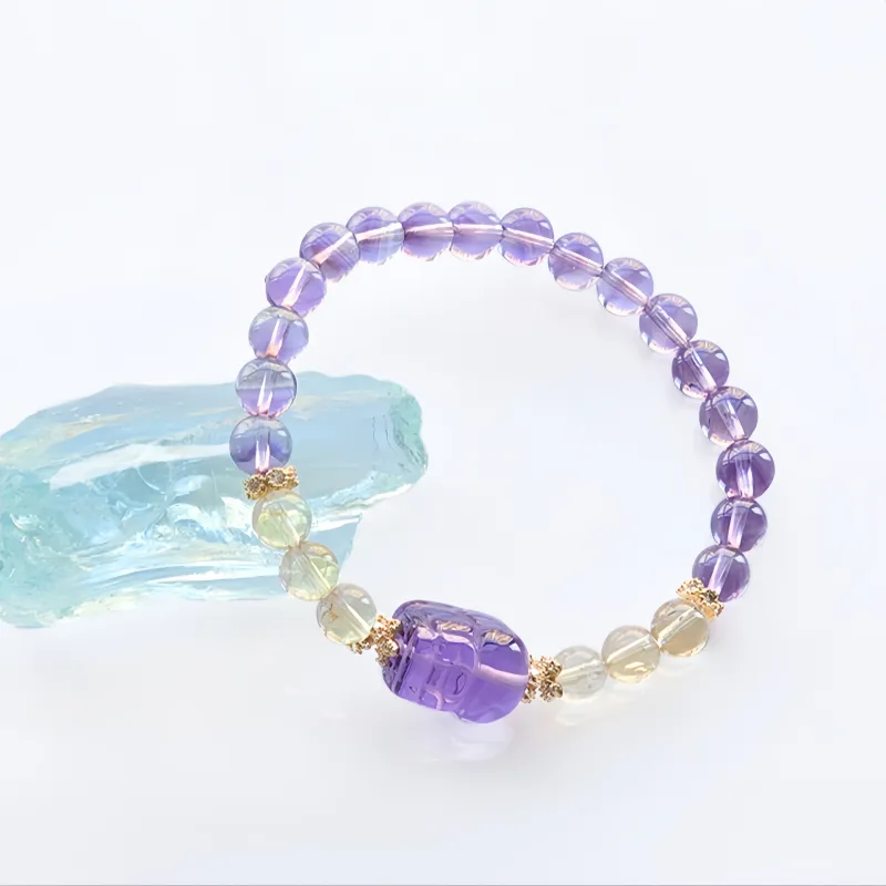 Xifeng Building Colored Glaze Bracelets Unisex-2