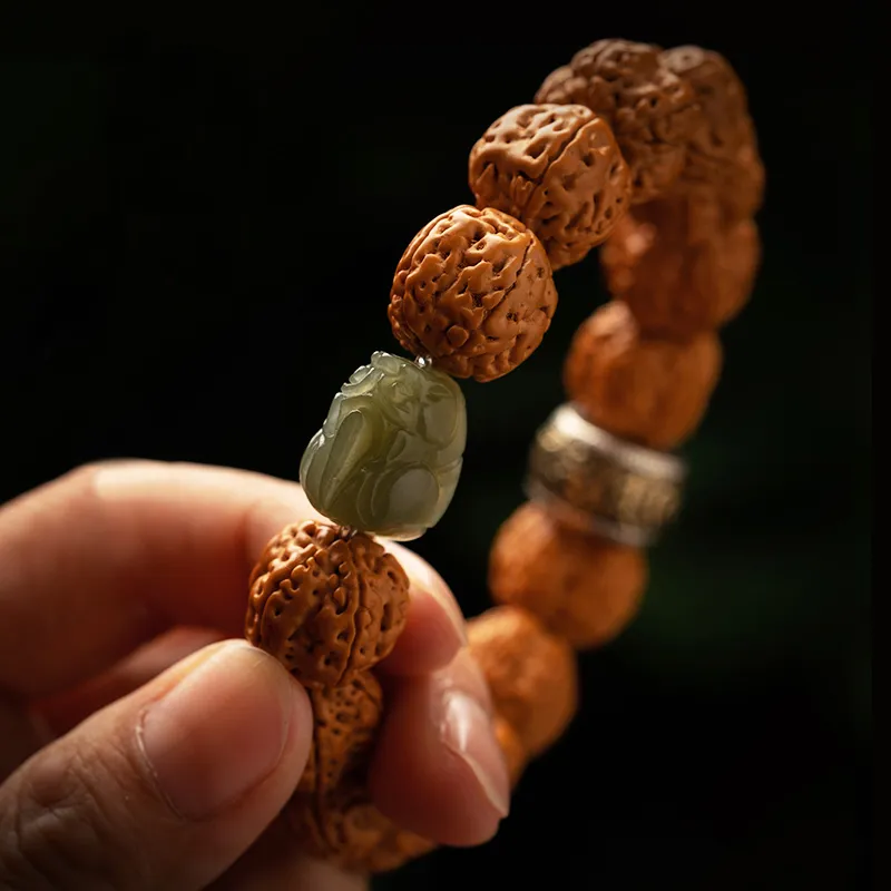 Xifeng Building King Kong Bodhi Seeds Bracelets Unisex-2