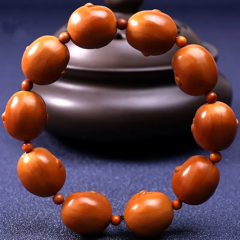 Xifeng Building Olive Pit Bracelets Unisex-1