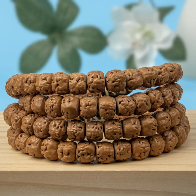 Xifeng Building King Kong Bodhi Seeds Bracelets Unisex-3