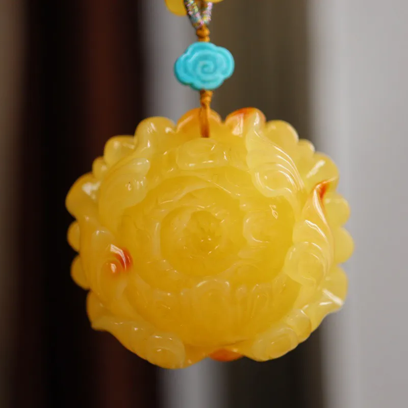 Xifeng Building Beeswax Necklaces Unisex-2